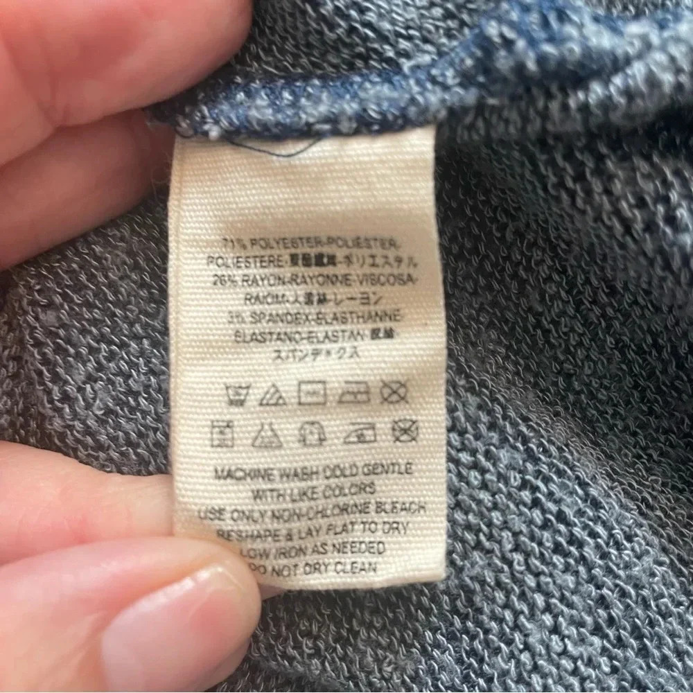 Free People‎ Waffle Knit Henley Top - Picture 4 of 5